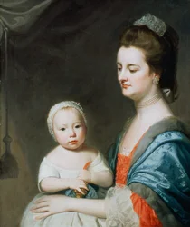 Mme Marton et son fils Oliver